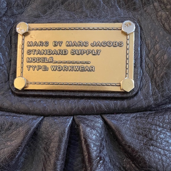 Marc by Marc Jacobs Dark Brown Leather Workwear Handbag - Picture 2 of 8